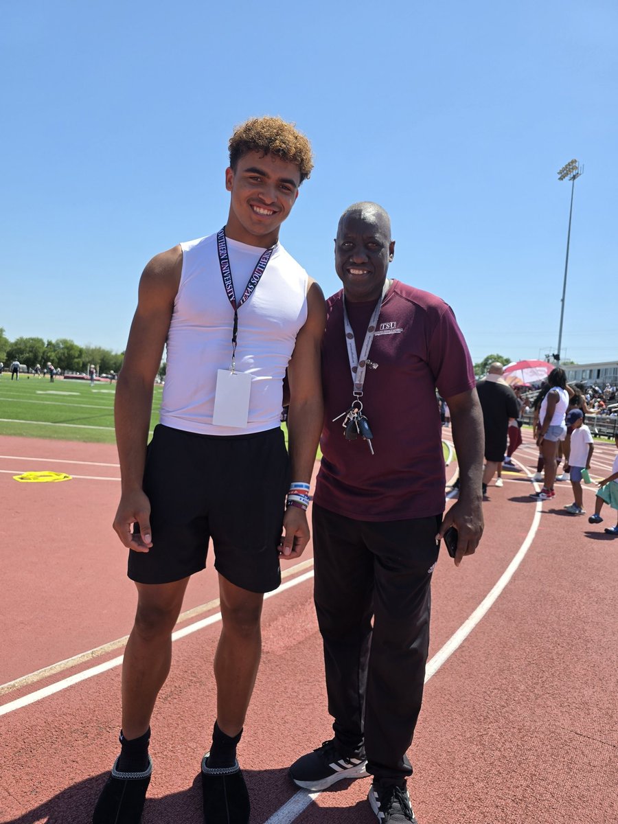 Had a great Junior Day visit. Thank you <a href="/Coach_JW3/">Jerwin Wilson</a> <a href="/dishman_cris/">Cris Dishman</a> <a href="/Coach_JNance/">Jack Nance</a>. <a href="/_CoachJJohnson/">Jordan M. Johnson</a> <a href="/Clint_BU/">Clint Copeland</a> <a href="/CoachBlank65/">Bobby Blankenship</a> <a href="/jarrettbailey12/">Jb⁶𓅓</a>