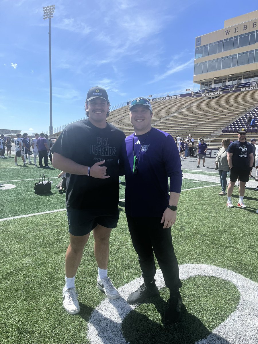 Sitili_Palmer56's tweet photo. Great time watching the Spring game up at Weber State thank you coaches for inviting me to come out and watch @CampbellJace 
@CoachDaigh 
@d_fiefia https://t.co/X3DDyPSh1N