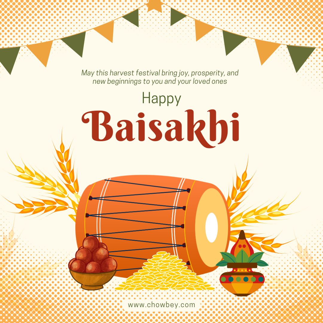 Wishing you health, happiness and a harvest full of blessings 🌾 #HappyBaisakhi