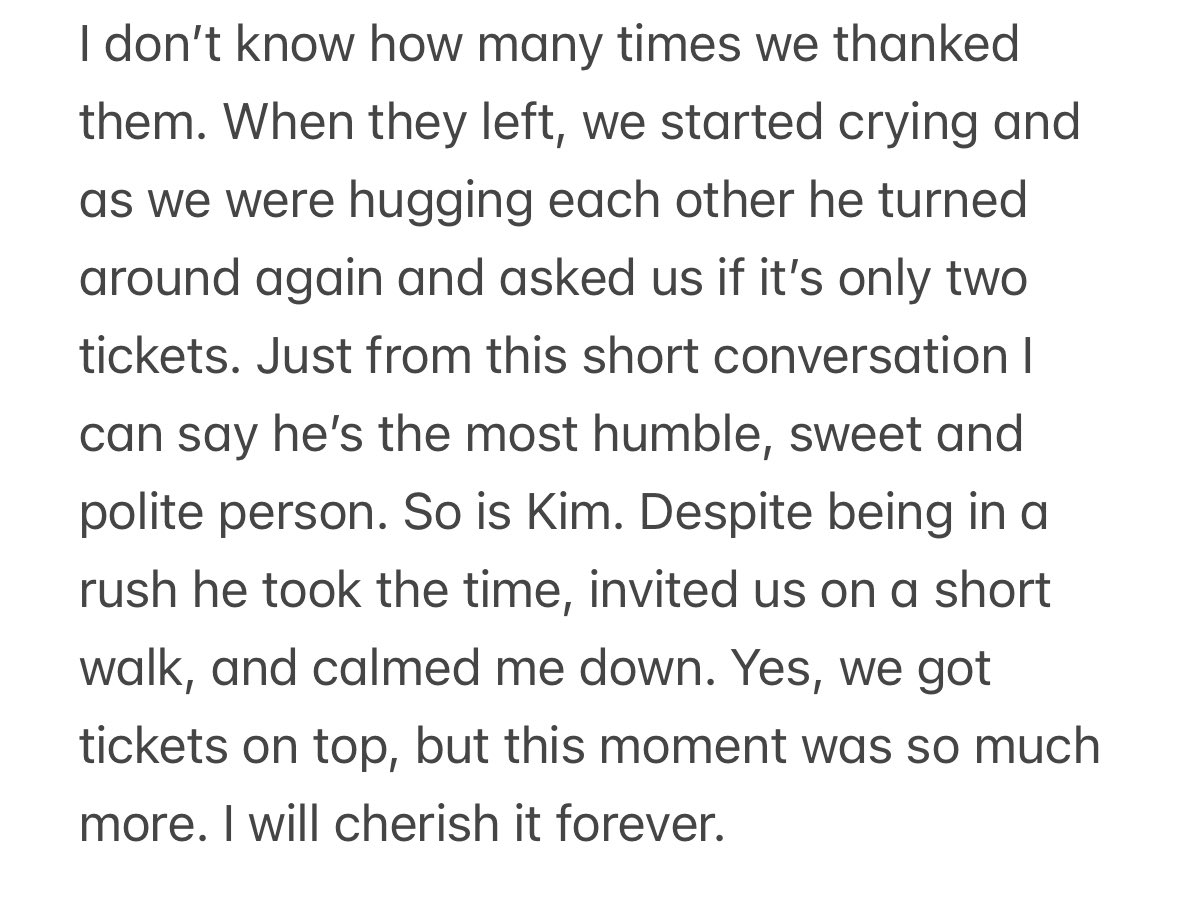 Here is the full story of how I met Chris. 
I can hardly put into words how grateful I still am. This was a moment of a lifetime. 
❤️🥹