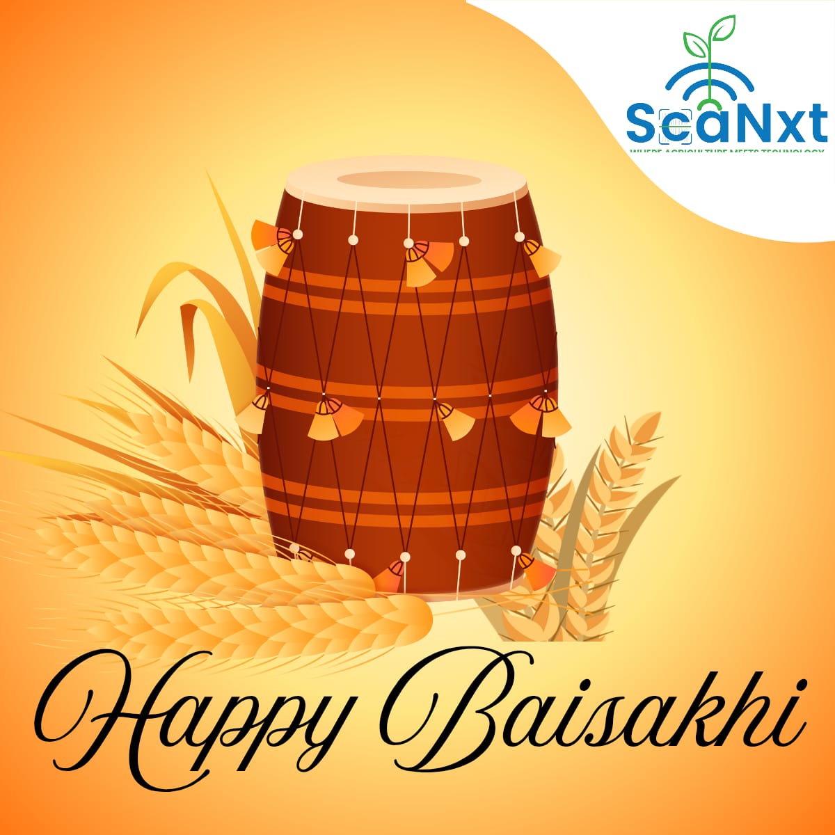 Happy Baisakhi! As we celebrate the harvest and the hard work of our farmers, let's also honor the earth that nourishes us. May this season inspire us all to support and practice sustainable farming protecting our soil, water, and future generations. Wishing you prosperity, joy,
