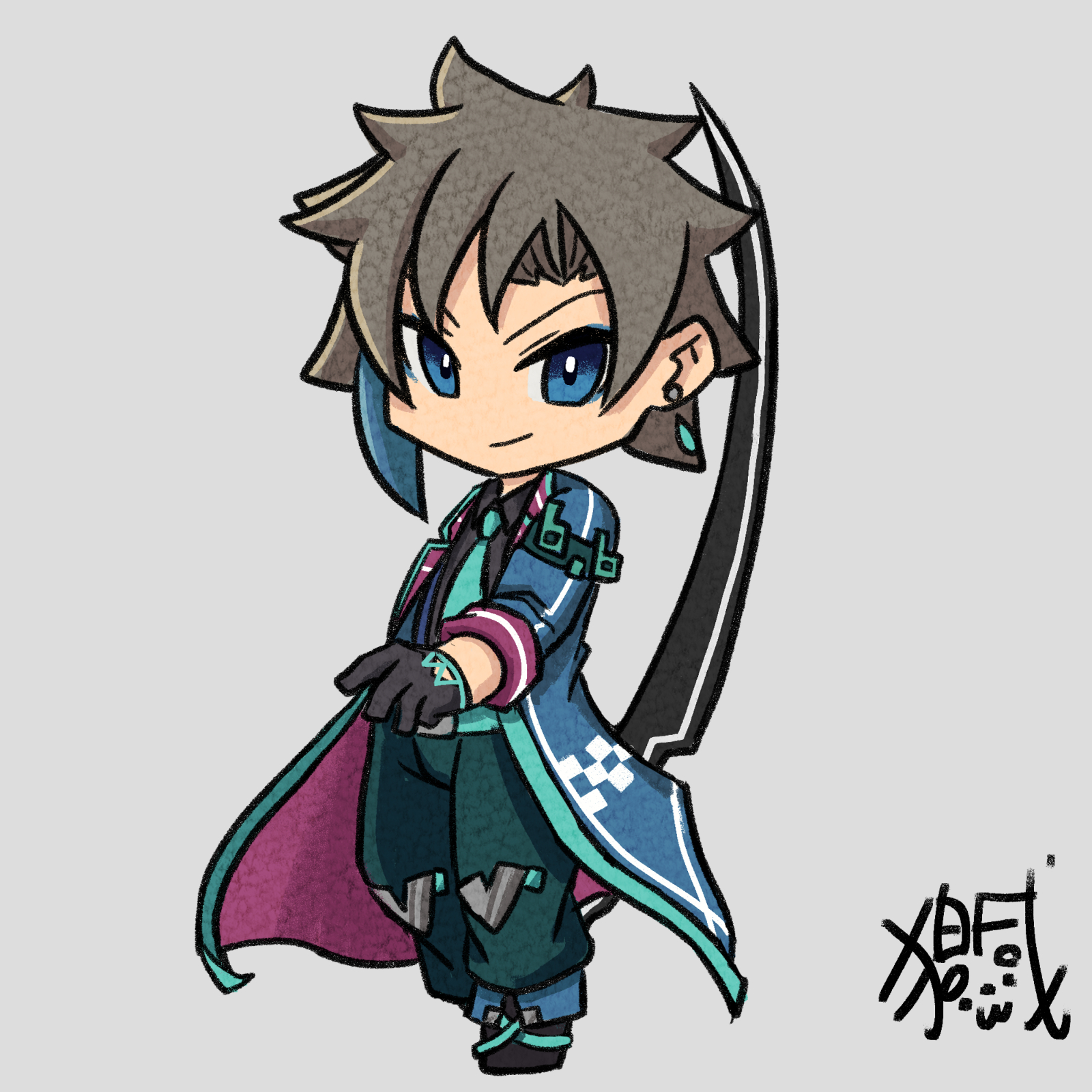 ⛩狛戌⛩（こまいぬ）ミニキャライラストレーター（mini