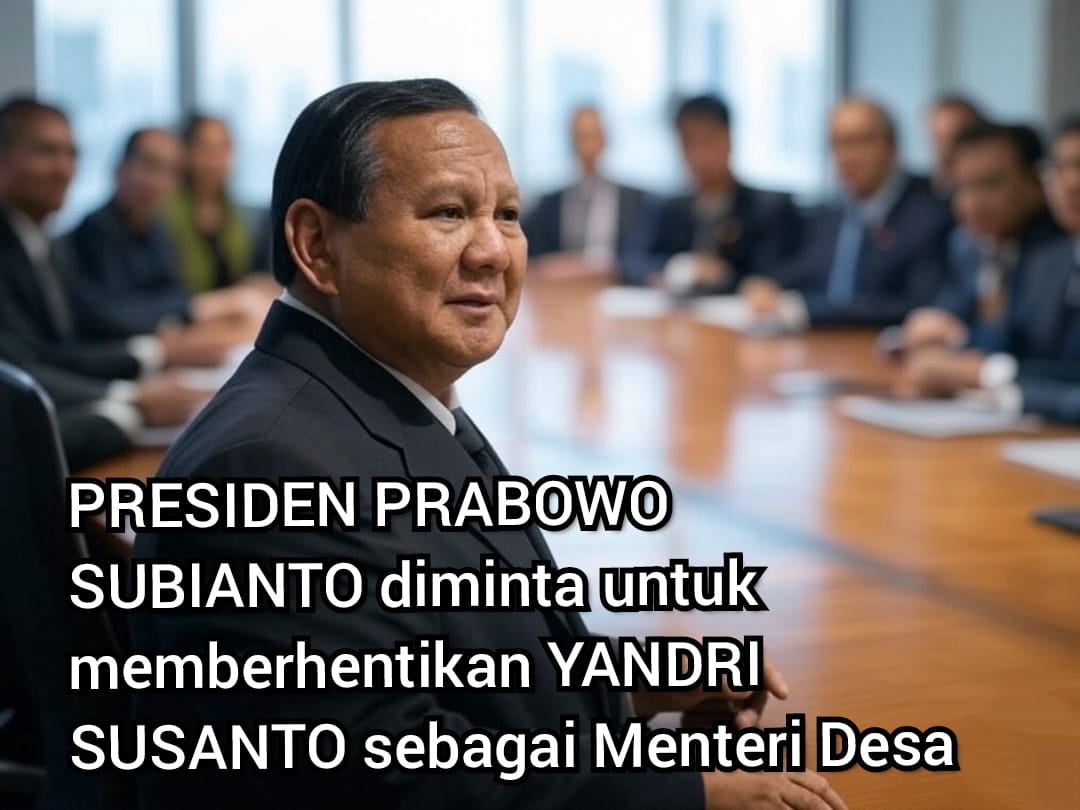 PHK Pendamping Desa merendahkan martabat warganegara  dan menambah Pengangguran serta Kemiskinan Ekstrim.
#PendampingDesaMenuntutKeadilan
<a href="/prabowo/">Prabowo Subianto</a>
<a href="/cakimiNOW/">A Muhaimin Iskandar</a>.
<a href="/gibran_tweet/">Gibran Rakabuming</a> 
@Rocygerun
<a href="/bpkri/">BPK RI</a> 
<a href="/OmbudsmanRI137/">Ombudsman RI</a>