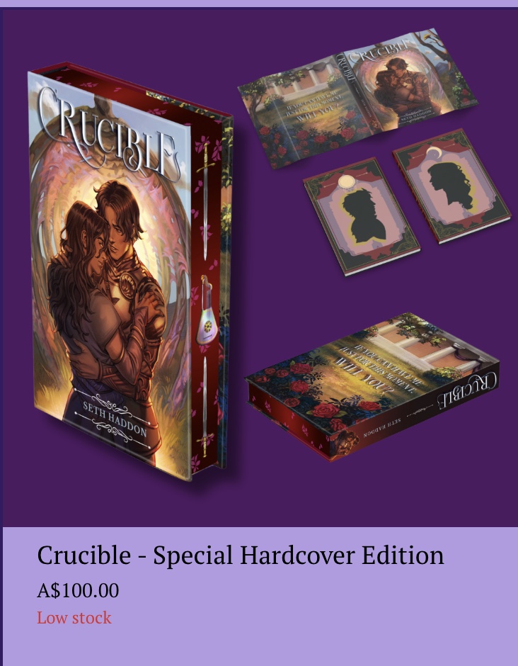 wow!!! Only 4 copies left on my site! Thanks everyone :D 

feel free to reach out directly if you want one-I can invoice you for cheaper shipping~