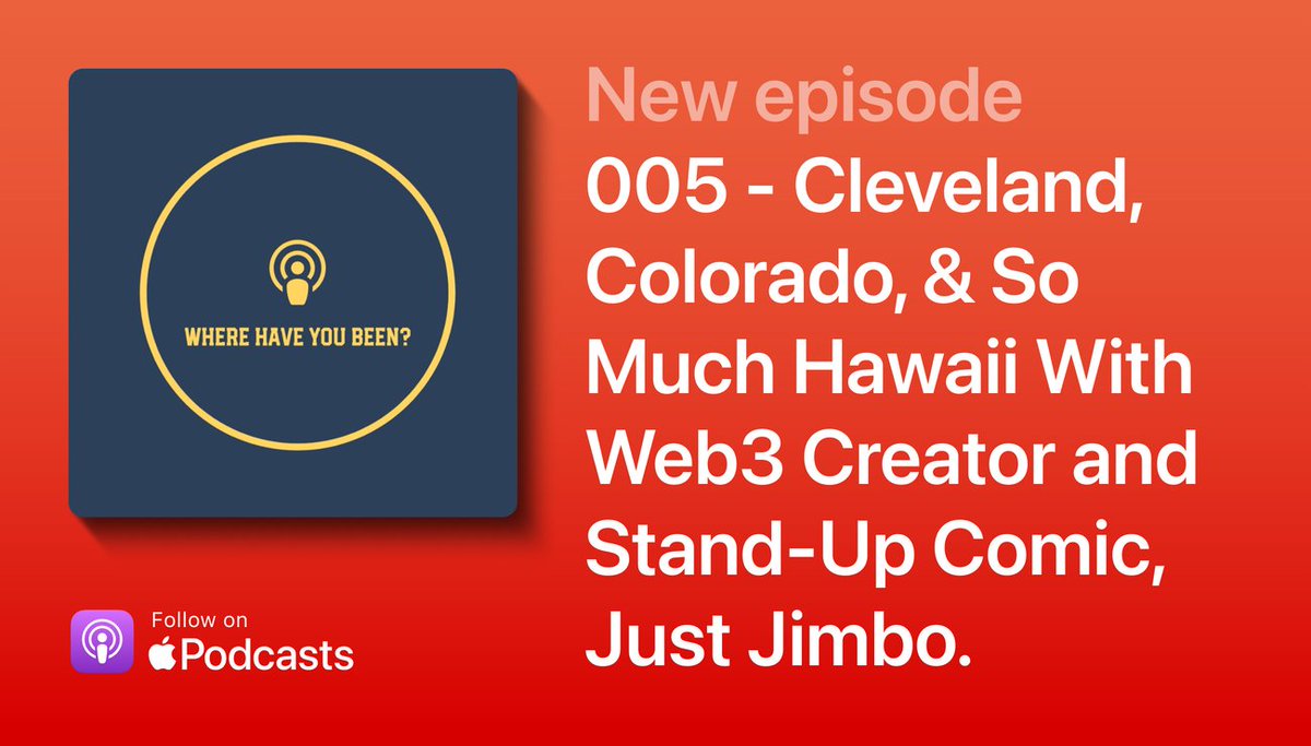 The Where Have You Been? Podcast (@whybpodcast) on Twitter photo  The Where Have You Been? Podcast (@whybpodcast) on Twitter photo