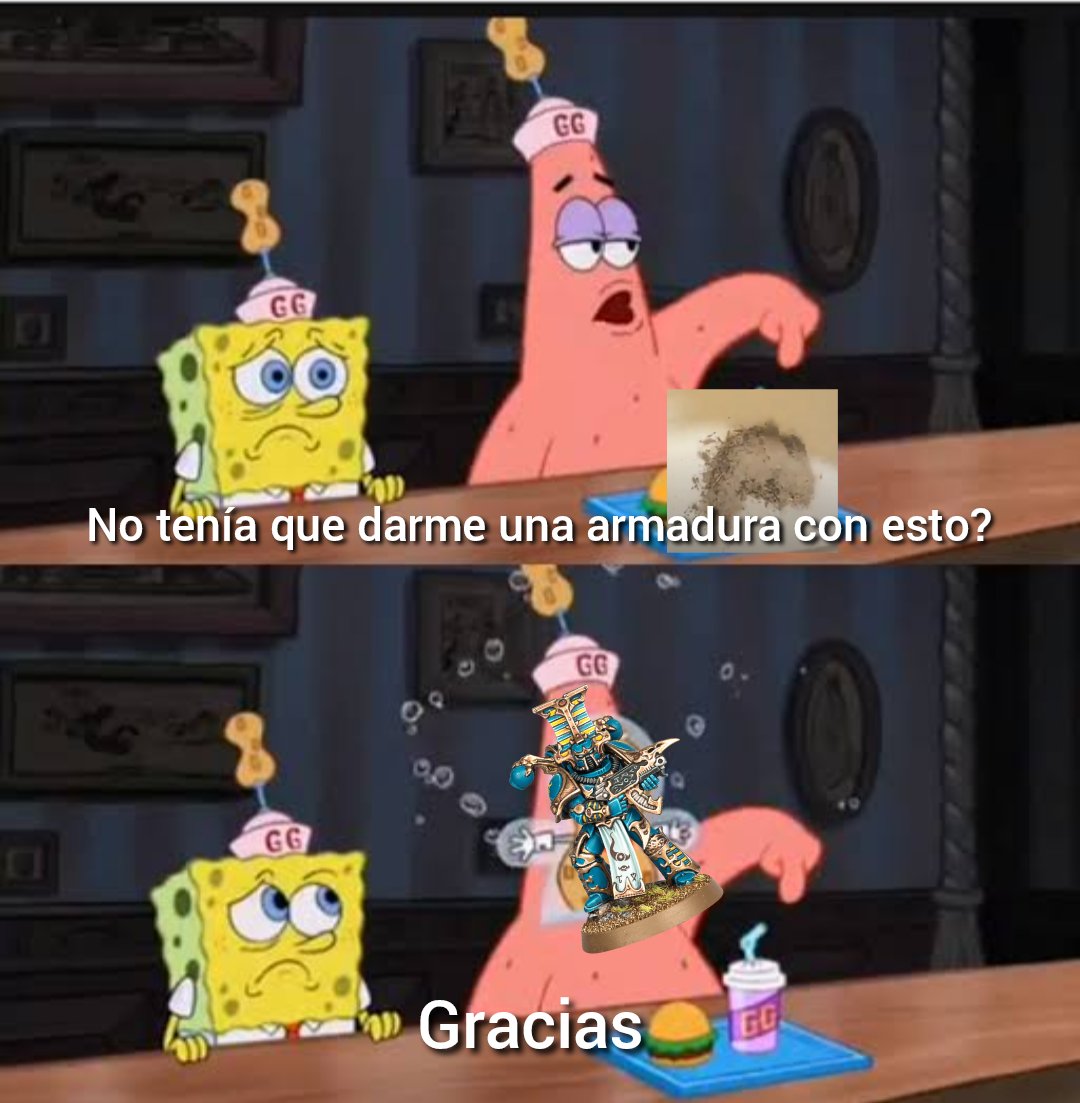 OcelotlRonova's tweet photo. @Rodolfo02584112 Al día siguiente yendo a reclamarle al games workshop https://t.co/M5C79KknW3