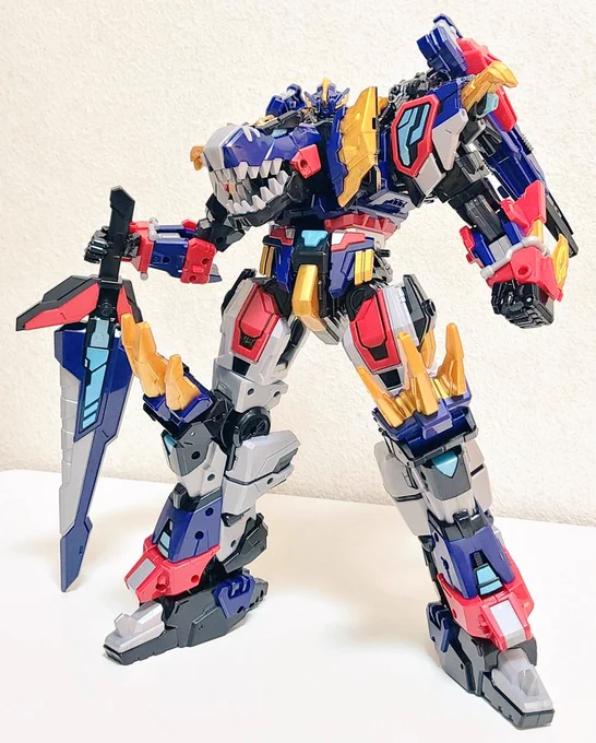レックスカイザー、恐竜形態とロボット形態、どちらも良いなぁ 