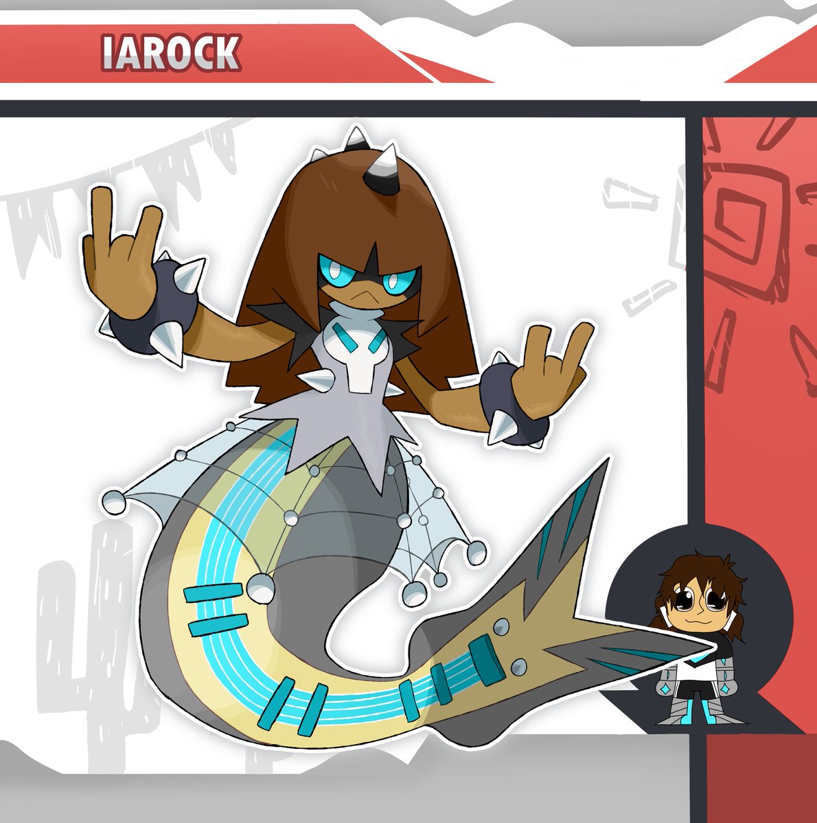 Epi_Kln's tweet photo. no servidor do discord de Caçadores de Sacis(entrem no discorde de Caçadores de Sacis) alguém fez um "Shiny" de um dos sacis com as cores de um OC
dai eu fiz foi copiei a ideia :) https://t.co/xIunnjSoNZ