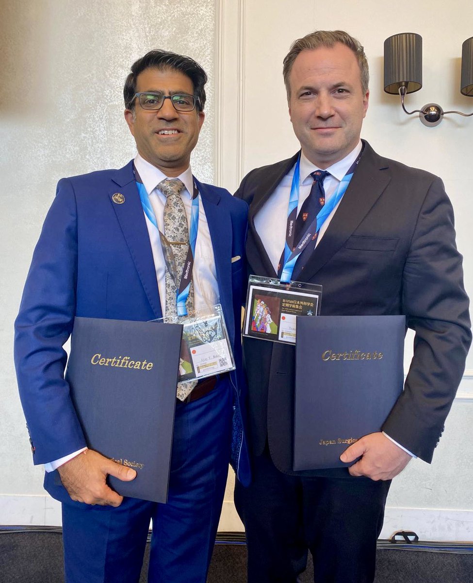 Maker_MD's tweet image. Humbled to have the opportunity to deliver the @AmCollSurgeons Visiting Scholar talk at the #JSS125 in Japan, honor our leaders @FMichelassiMD @pturnermd, and catch up with honored colleagues 🇺🇸 🇯🇵 @Jss125 @TomVargheseJr @tdonahuemd @Laparoscopes @KazuakiTakabe
