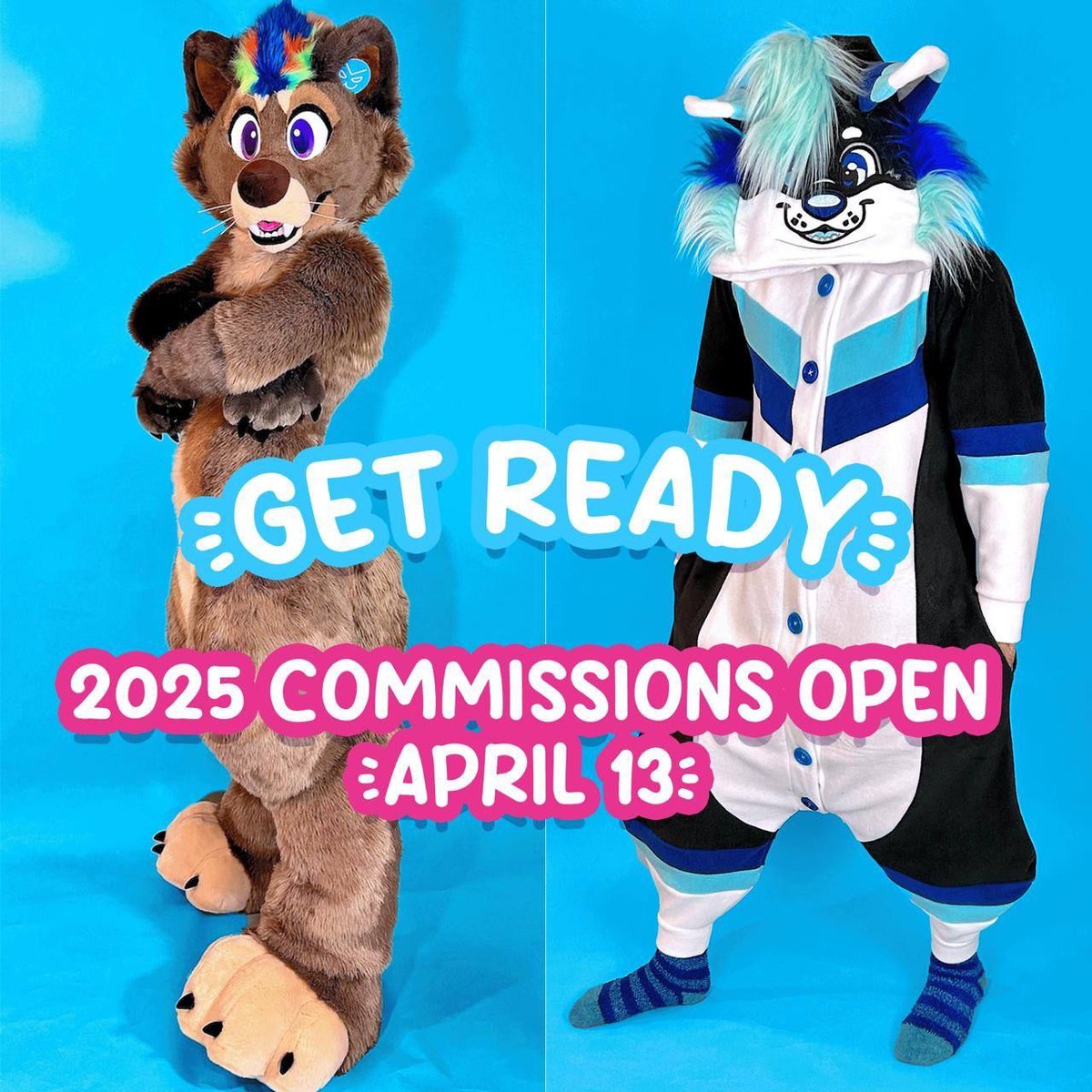 Don’t miss it!! Commissions open TOMORROW!!

Corgilegs.pizza/#commission

#fursuit #fursuitcommission #fursuitmaker