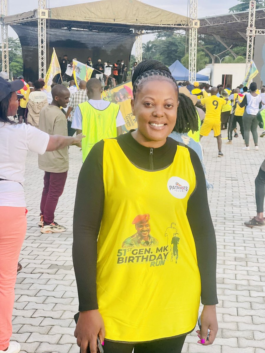 KMSmedianetwork's tweet photo. #Mitigating Climate Change is the theme for Greening RUN Campaign championed by Gen @mkainerugaba at Kololo now https://t.co/1hGhYUbGp5