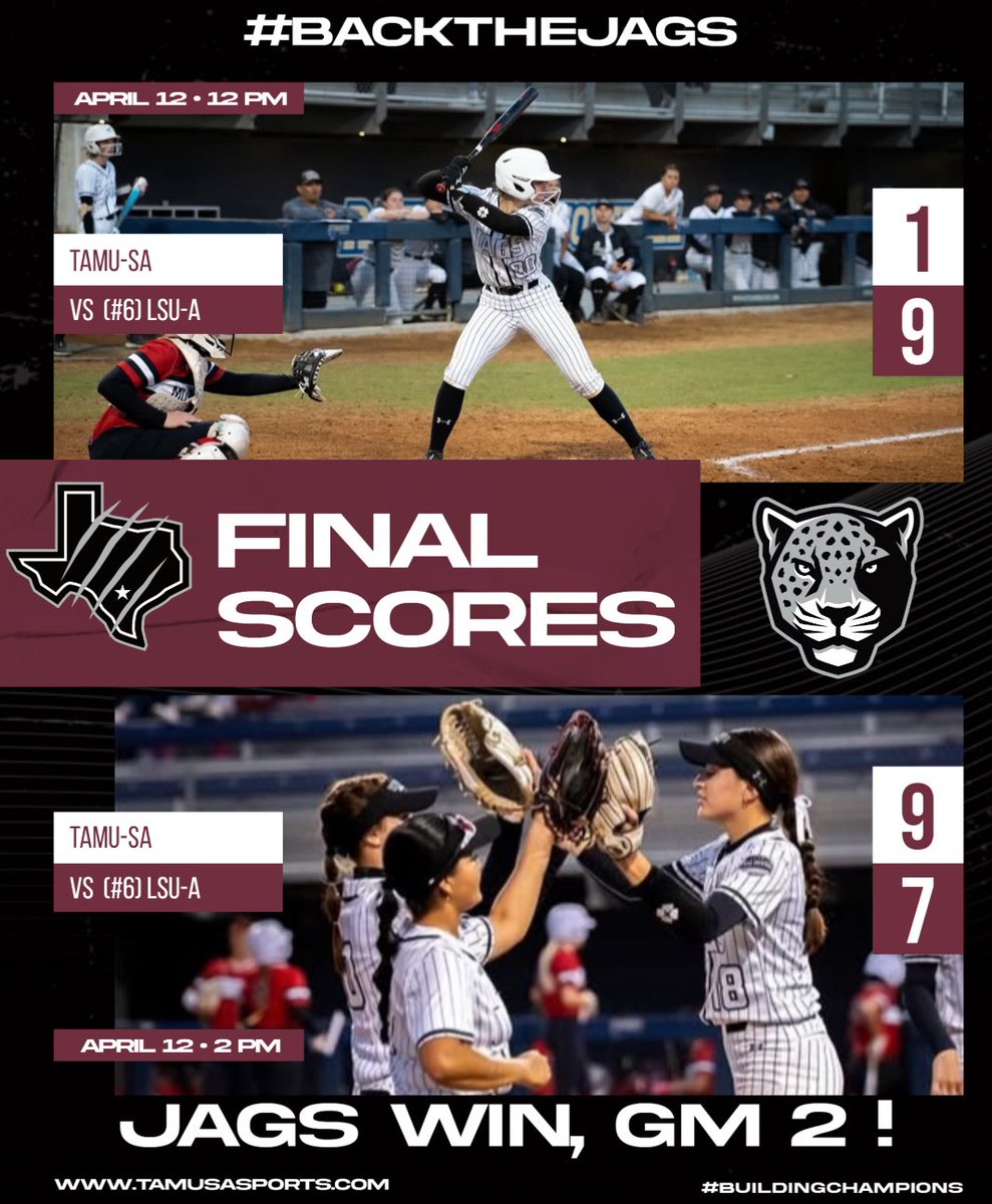 Darnell Smith - Athletics Director (@jaguaradsmith) on Twitter photo Congratulations to <a href="/TamusaSoftball/">TAMUSA Softball</a> and our amazing seniors for pulling out a win against the #6 ranked LSU-Alexandria Generals on senior day. Go Jags! #PawsUp Congratulations to <a href="/TamusaSoftball/">TAMUSA Softball</a> and our amazing seniors for pulling out a win against the #6 ranked LSU-Alexandria Generals on senior day. Go Jags! #PawsUp