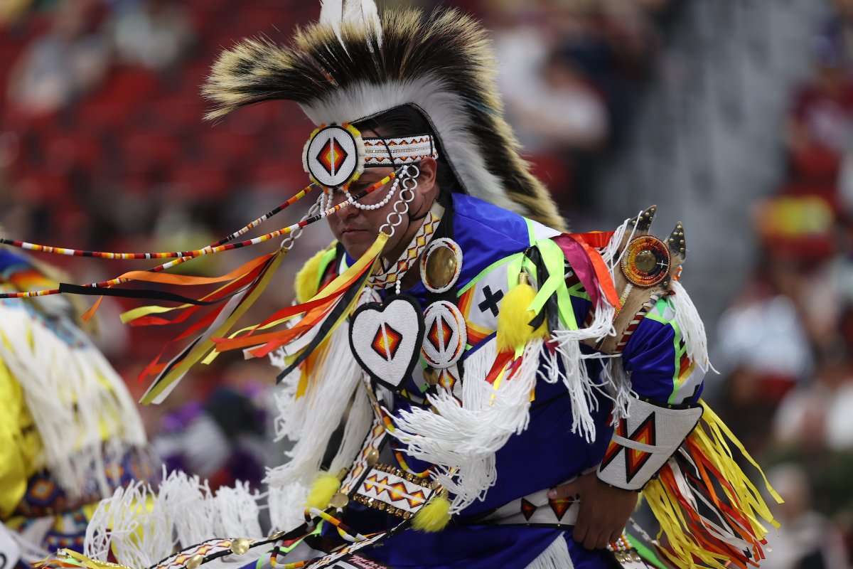 The @UNLV Powwow for the Planet is underway! There's still time to enjoy the celebration of culture and community this evening and tomorrow. Learn more: bit.ly/3RMxl1D