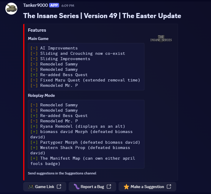 The Insane Series tweet media