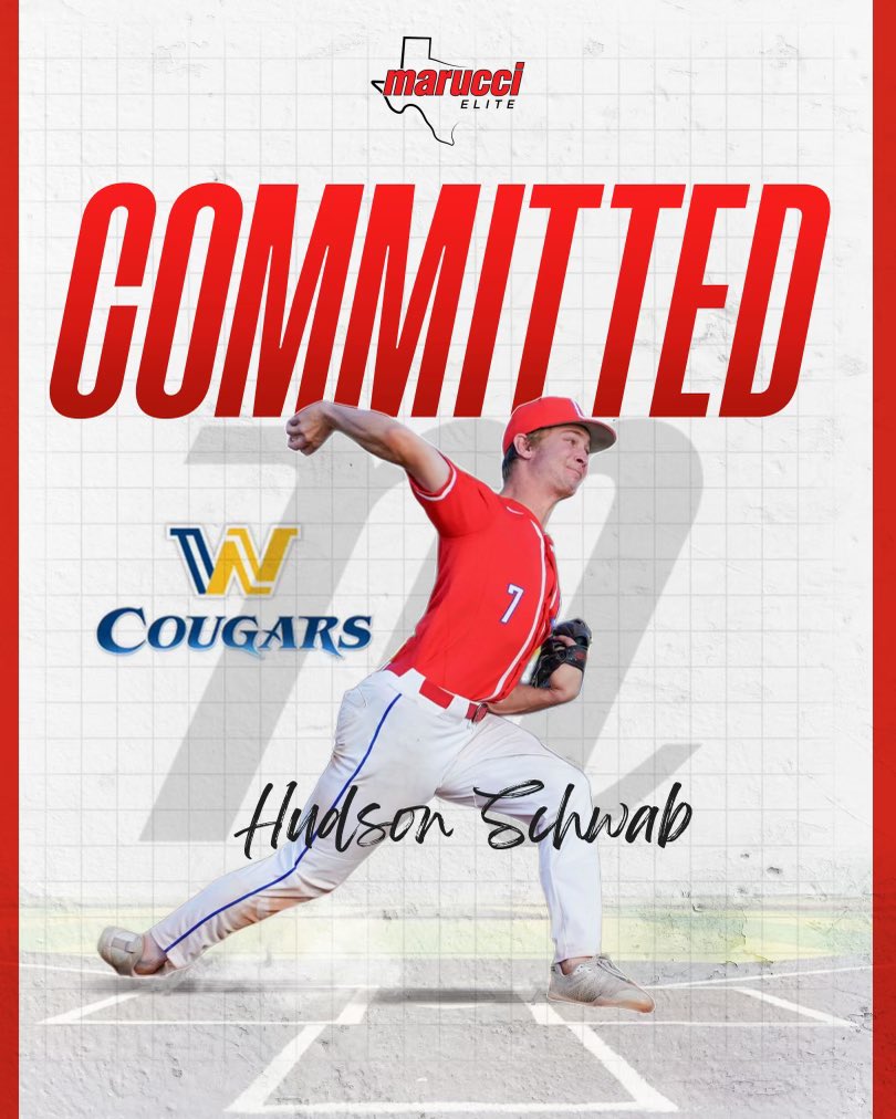 Marucci Elite ATX (@maruccieliteatx) on Twitter photo Congratulations to class of 2025 Hudson Schwab (<a href="/hudsonschwab24/">Hudson Schwab</a>) on his commitment to Western Nebraska Community College (<a href="/WNCCbaseball/">WNCC Baseball</a>.)
โHudson has all the makings of an impact player at the next level. Physical, game knowledge & make-up through the roof.โ - METx / ATx Staff Congratulations to class of 2025 Hudson Schwab (<a href="/hudsonschwab24/">Hudson Schwab</a>) on his commitment to Western Nebraska Community College (<a href="/WNCCbaseball/">WNCC Baseball</a>.)
โHudson has all the makings of an impact player at the next level. Physical, game knowledge & make-up through the roof.โ - METx / ATx Staff