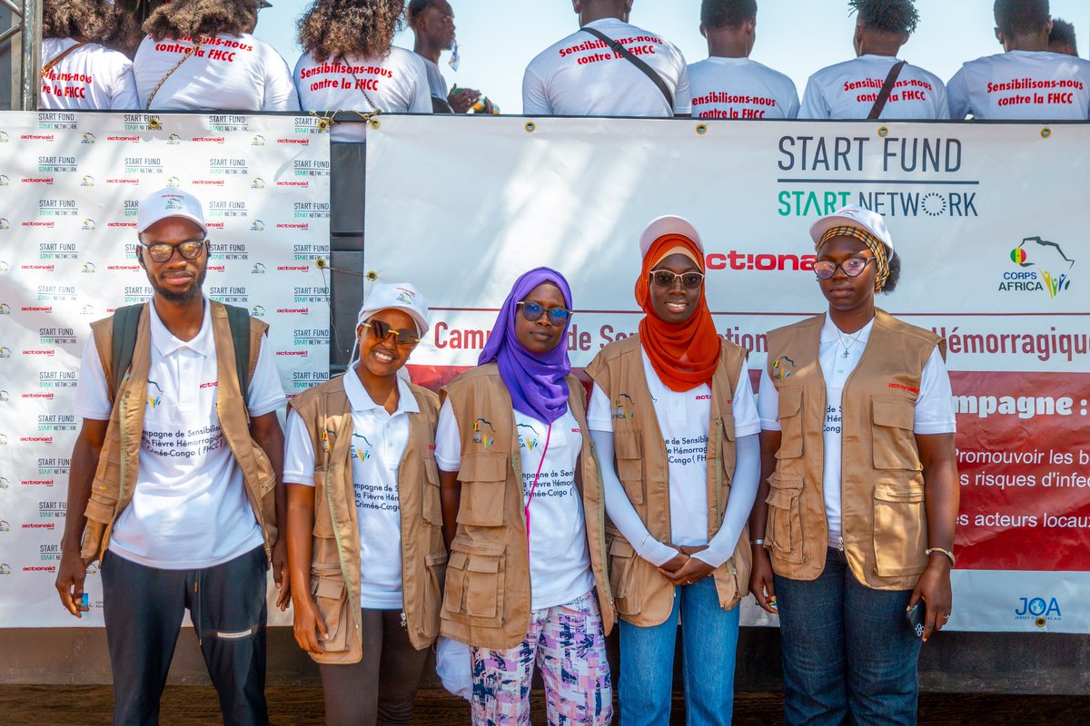 CorpsafricaSen's tweet image. Dans le cadre de la riposte contre la FHCC (Fiévre Hémorragique Crimée Congo) dans la région de Kaffrine, @ActionaidSN et CorpsAfrica/Senegal ont organisé une caravane de sensibilisation à Diamagadio, Nganda et Kaffrine.

#ThisIsCorpsAfrica
@StartNetwork