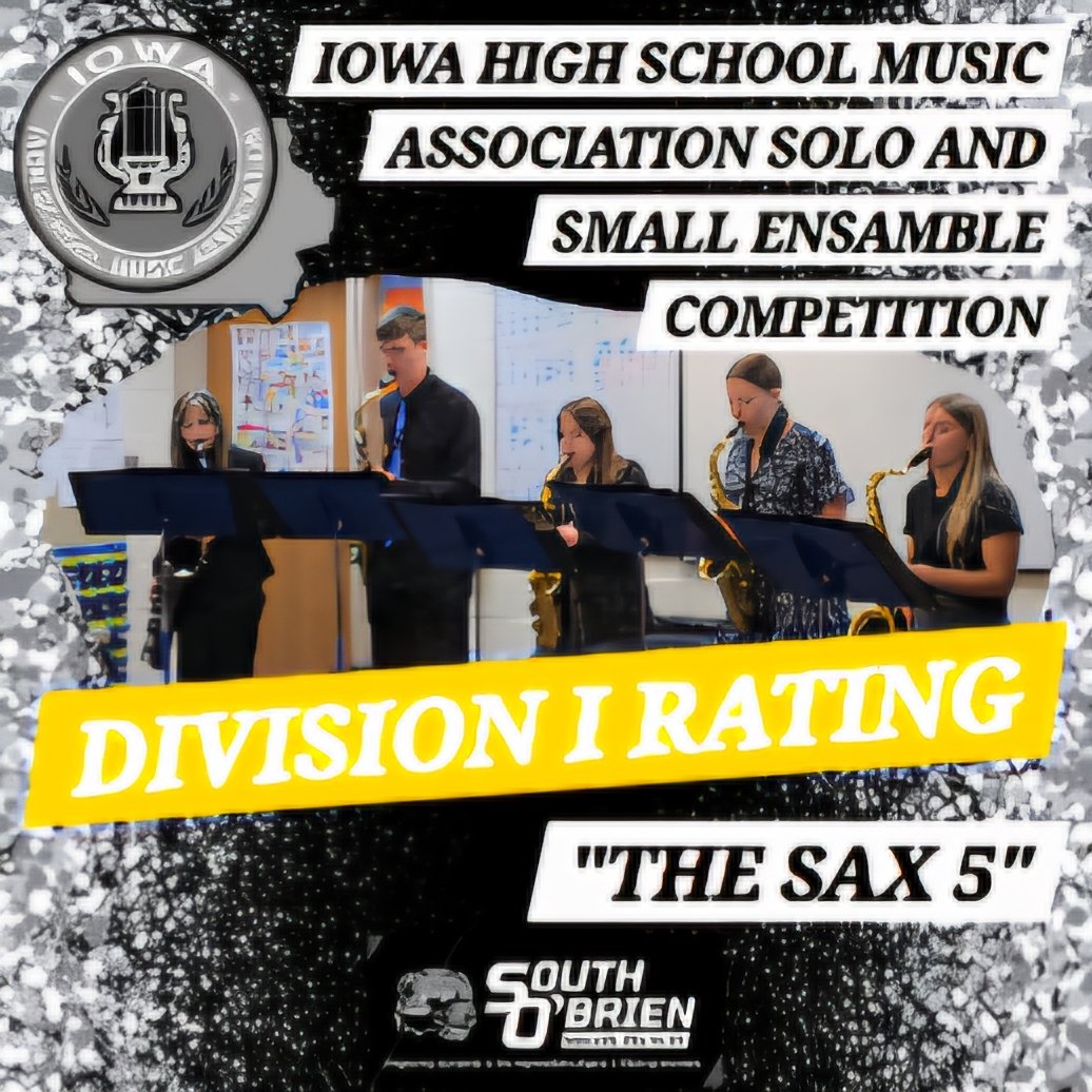 BrennanBillick's tweet photo. Had a great week! Placed in the Iowa jazz Championships, getting 8th in the state. Earned new pr's for 110 hurdles and the 400 low hurdles. Getting 1st as a team at the St. Mary's Co-Ed Invitiational. And got a D1 rating in the sax 5 at the solo/small ensemble competition. https://t.co/ZOoSIfNToF