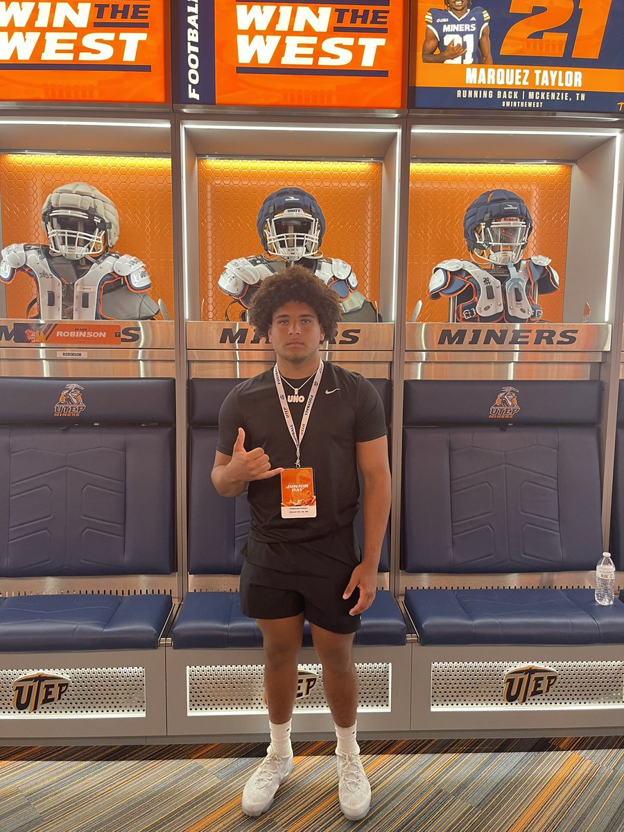 donovan_perry3's tweet image. Had an amazing time @UTEPFB Junior Day! Thank you @COACHJMACRB for the invite and the rest of the staff for the hospitality! @Coach_Cotton713 @CoachCala @CoachSWUTEP @GinoGigs