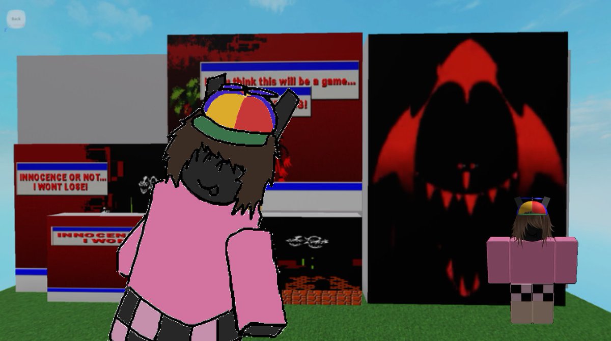 EmFunny456's tweet photo. chicken banana chicken banana boom boom boom #roblox #robloxart #robloxoc #robloxme! #heh. https://t.co/nDWMdqqJzo