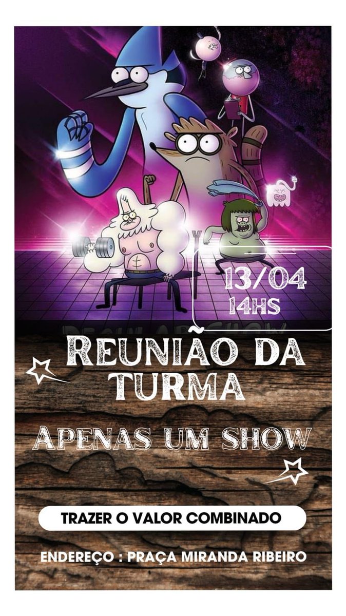 APENAS UM SHOW tweet media