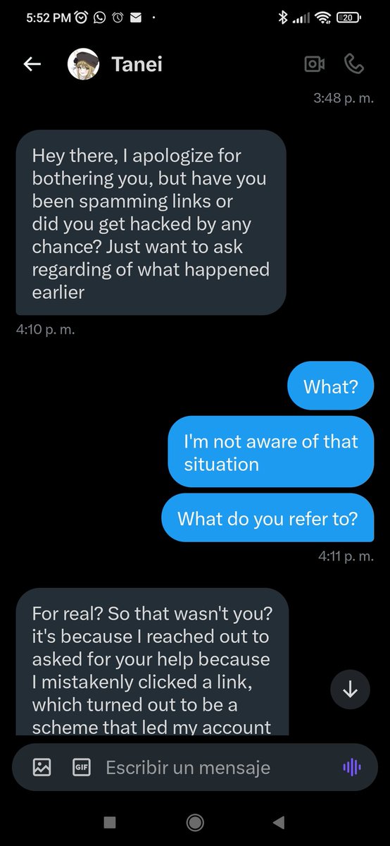 AEgisRoMa's tweet photo. Im sad to say that the account of @RipensesTanei has been hacked and it's been used as platform tp this scam, please report it and help the OG creator to get it back! https://t.co/D9GrJnM7F9