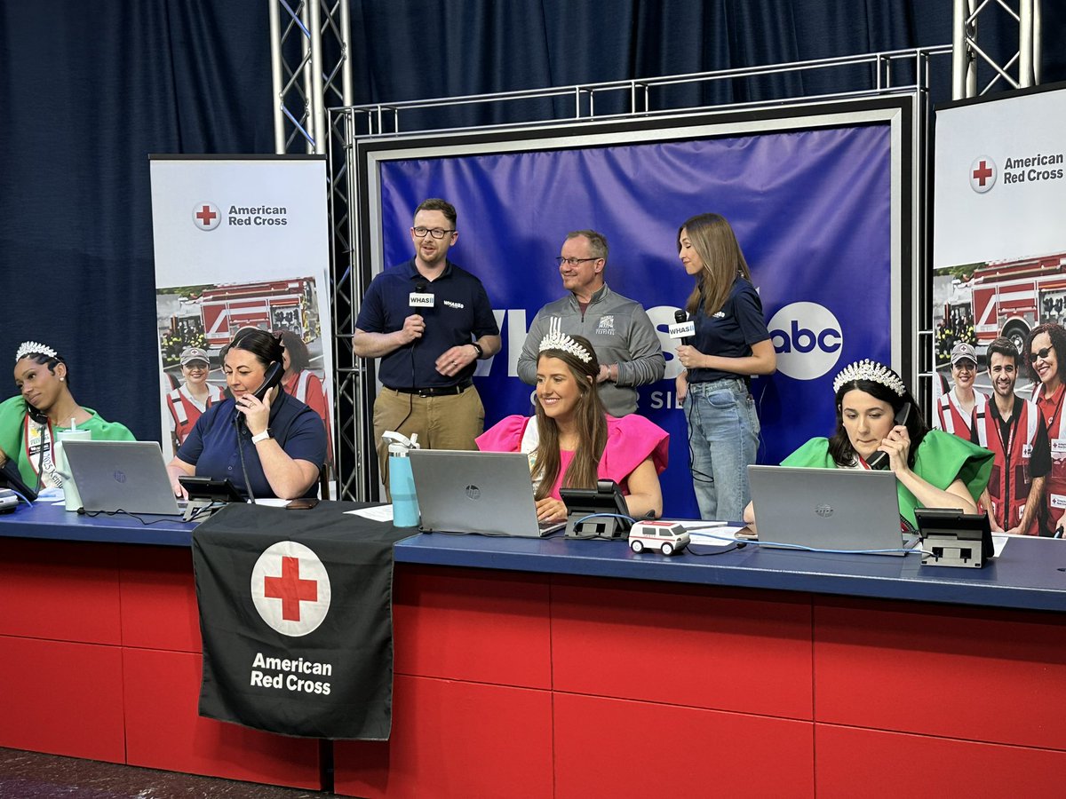 Are you watching <a href="/WHAS11/">WHAS11 News</a>?🎆 We’re rising above the storm to support those who have been impacted by the flooding. Call 502-582-7227 to give to the <a href="/RedCross/">American Red Cross</a>. Fundraising continues through 11pm EST.❤️💙🤍