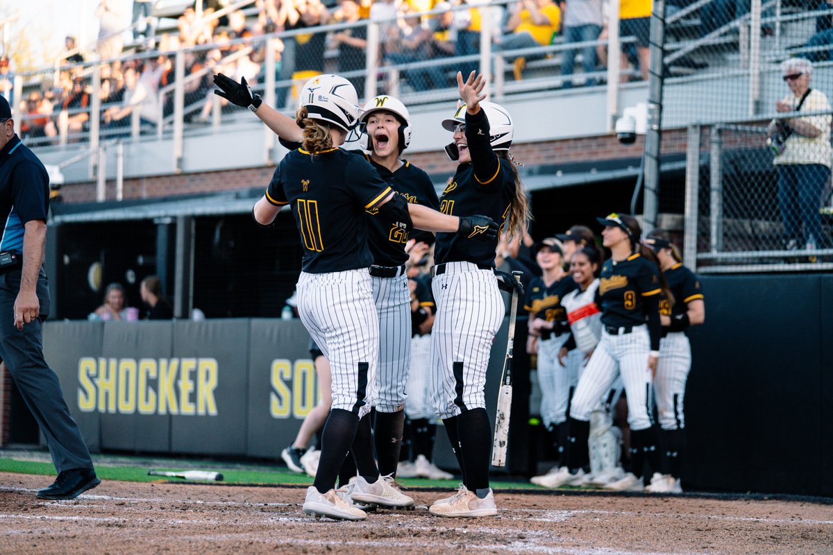 GoShockersSB's tweet photo. Birthday party at home plate 🥳 https://t.co/PwztmOr59g