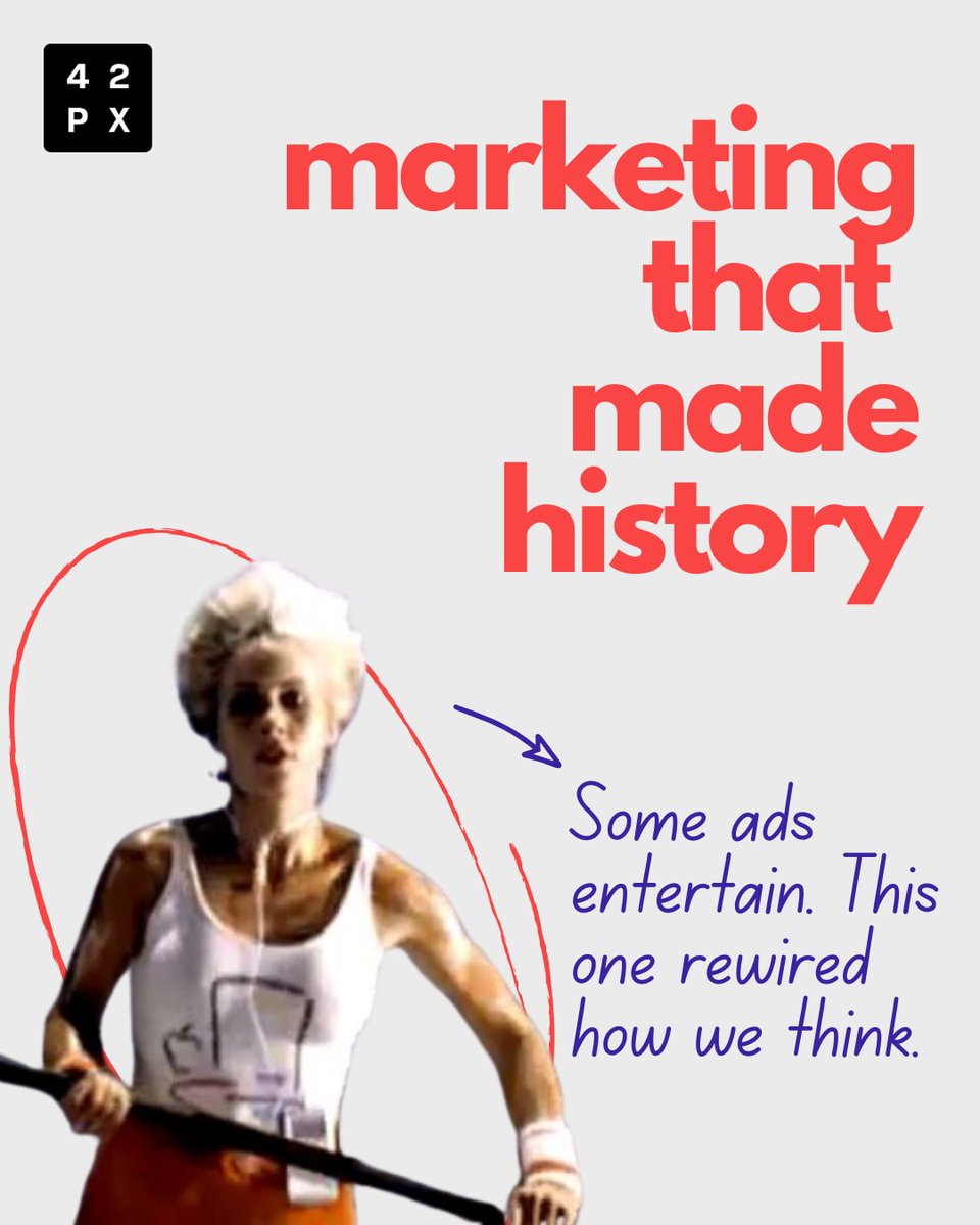 42pxmedia's tweet photo. The 1984 Macintosh ad didn’t just launch a product—it set the stage for a new era of marketing, one that was built on emotion, innovation, and cultural disruption. 🚀 https://t.co/lQsxDNFig2