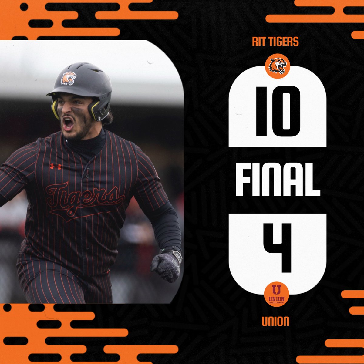 Tigers Win! See you tomorrow at Bard for a doubleheader! Go Tigers! #RollTech