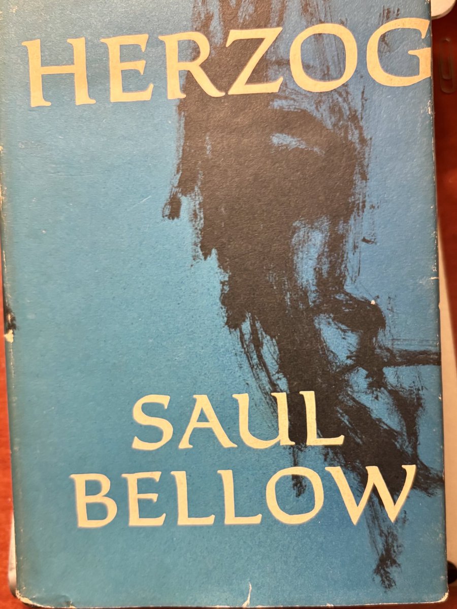 ⁦<a href="/Pergament_F/">Cursive</a>⁩ dear C you may be pleased to know I acquired a rare first edition 1964 copy of Bellow’s Herzog. I saw it in a dealer’s catalog offered at a reasonable price and remembered your recent mention of it. I will start it soon. Thanks for planting the seeds