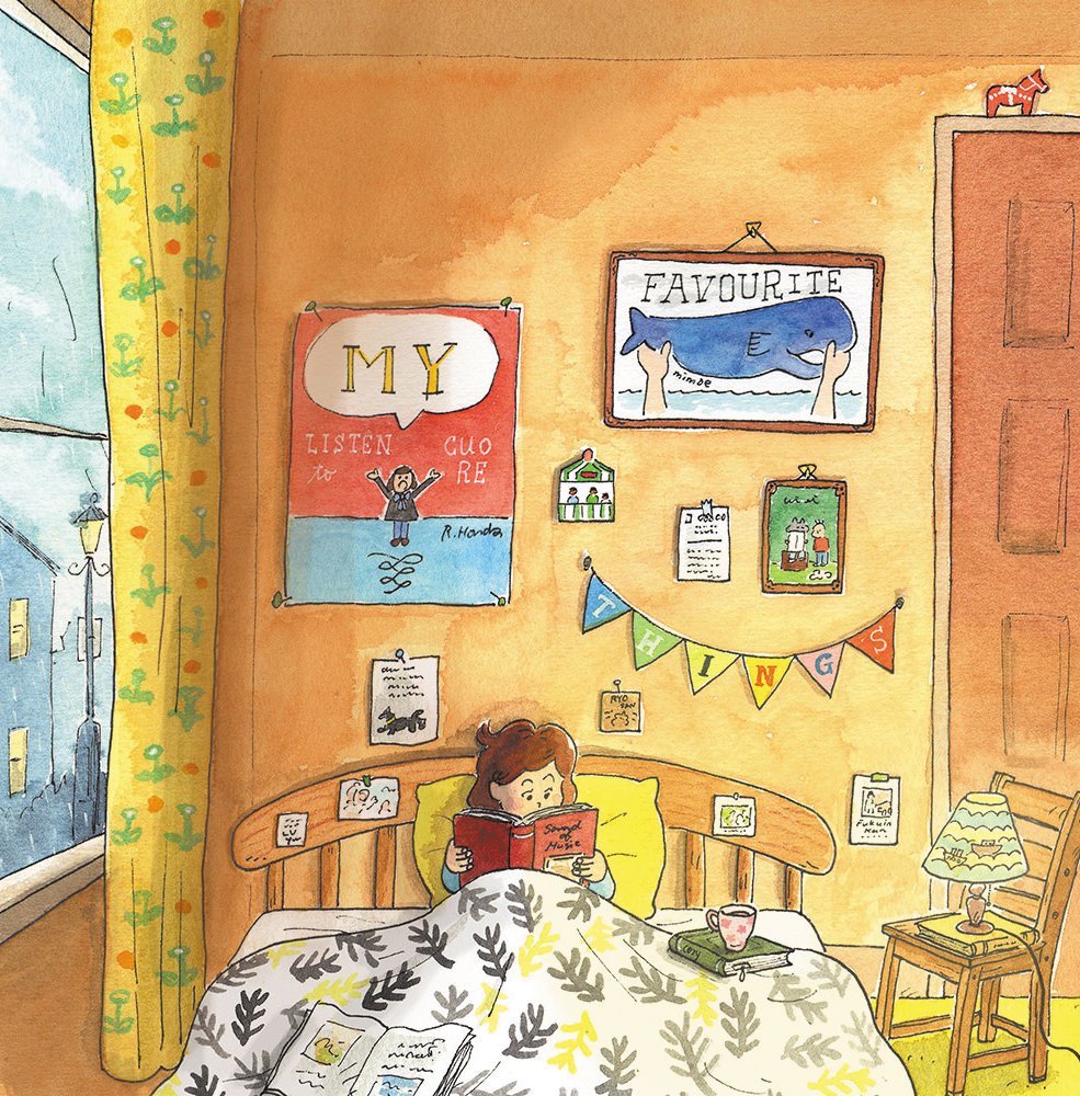 雨の日の過ごし方📚️☕🥪