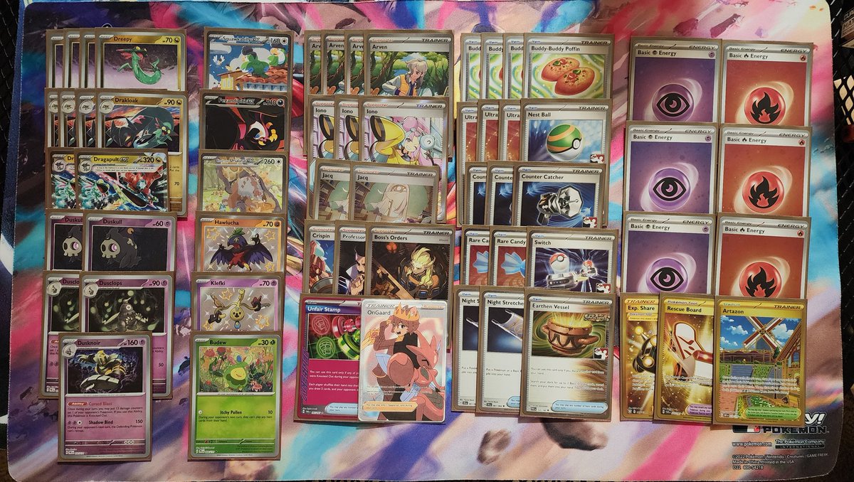OnGaardTV's tweet photo. 516 😭 no packs for me

5-3-1 list was insane and the only games I lost were the games I whiffed turn 2 Loak

Was a super fun tournament and I'm happy to have played as well as I did for @LethalStrike 

And congrats to @Sunny_TCG who will be representing us in Day 2 #TLSWin https://t.co/XNtQJLbcrL