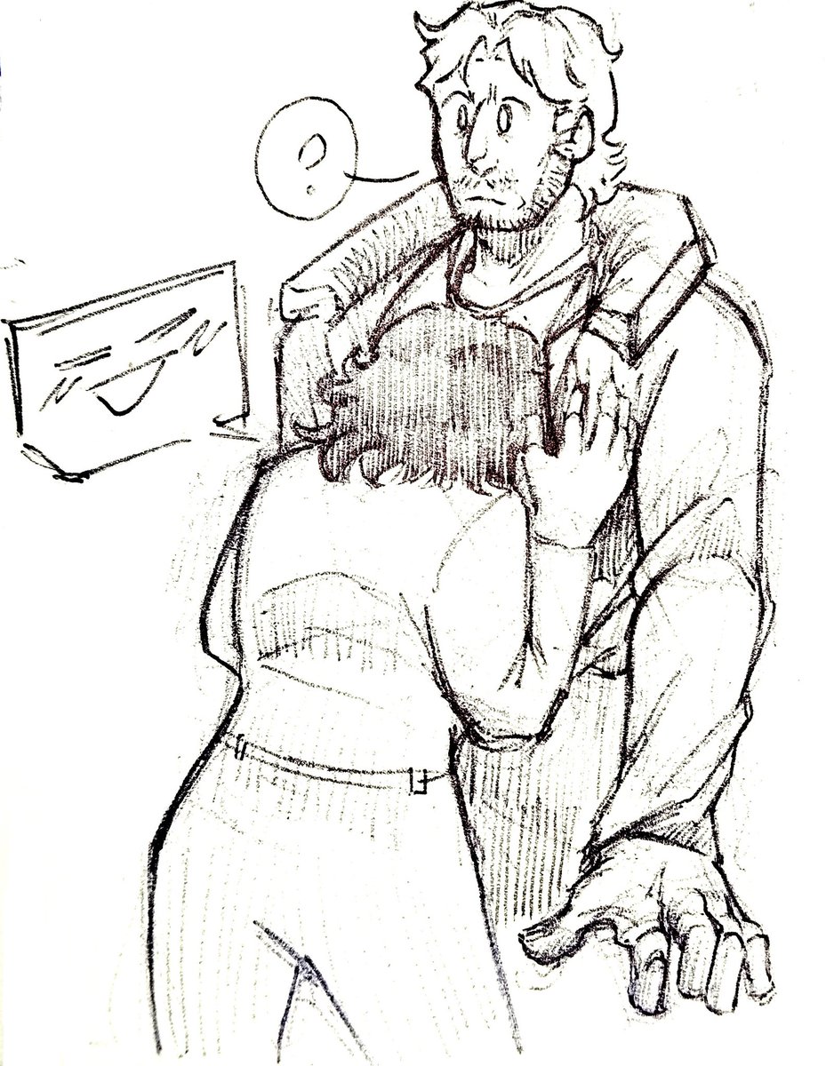 #Mouthwashing #mouthwashingfanart #mouthwashinganya #mouthwashingcurly #curlya 
At this moment. Anya is snuggled into her Captain's chest.