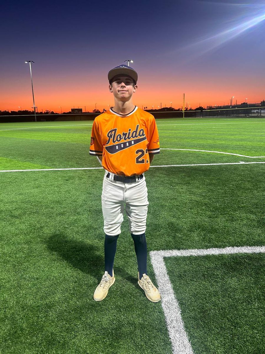 PW_NextGen's tweet photo. Parker Barnes 
Florida Burn Tampa 13U
⁦@FLBurnTampa⁩

2-3, 1B, 2B

@prospectwire
@pw_players
#PWBaseball🌼🏆
#PWPoG https://t.co/7T0rKrO3bE