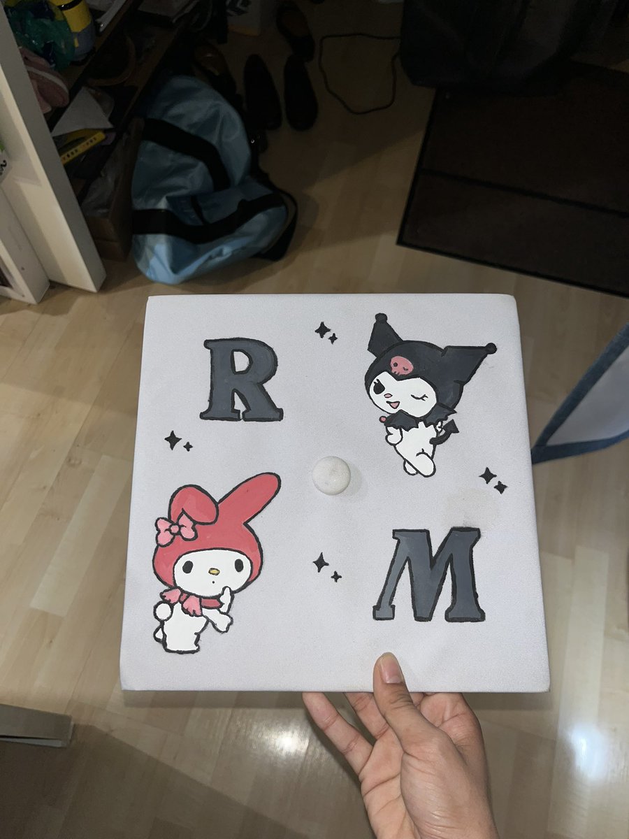 yourspacecadet's tweet photo. my 2023 high school grad cap @rolemodel https://t.co/GoaHE7fPaW