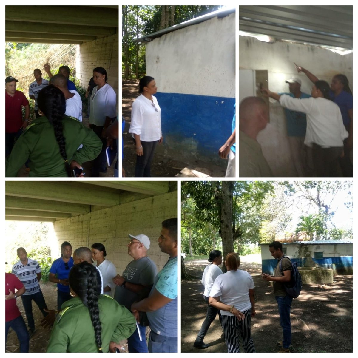Continuamos recorrido por la provincia Santiago de Cuba,llegamos a los municipios Songo-La Maya y Palma Soriano. Se trabaja en alternativas para el abasto de agua a partir de las afectaciones por la sequía,equipos de bombeos y déficit energético.Con la fuerza de la unidad podemos