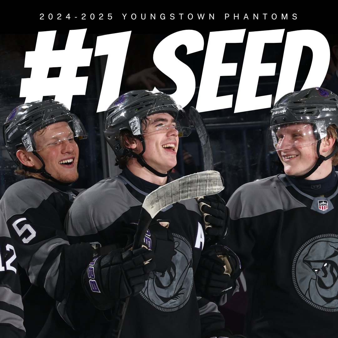 YtownPhantoms's tweet photo. THE EAST IS OURS!!!!

We have officially clinched the #1 seed in the Eastern Conference! https://t.co/7xEpjsaBgf
