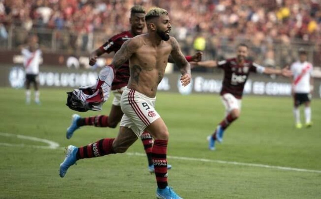 B16caio's tweet image. ⚽ Borré (0x1 - 14')
⚽ Gabriel B. (1x1 - 88')
⚽ Gabriel B. (2x1 - 91')

a maior virada da história do futebol.