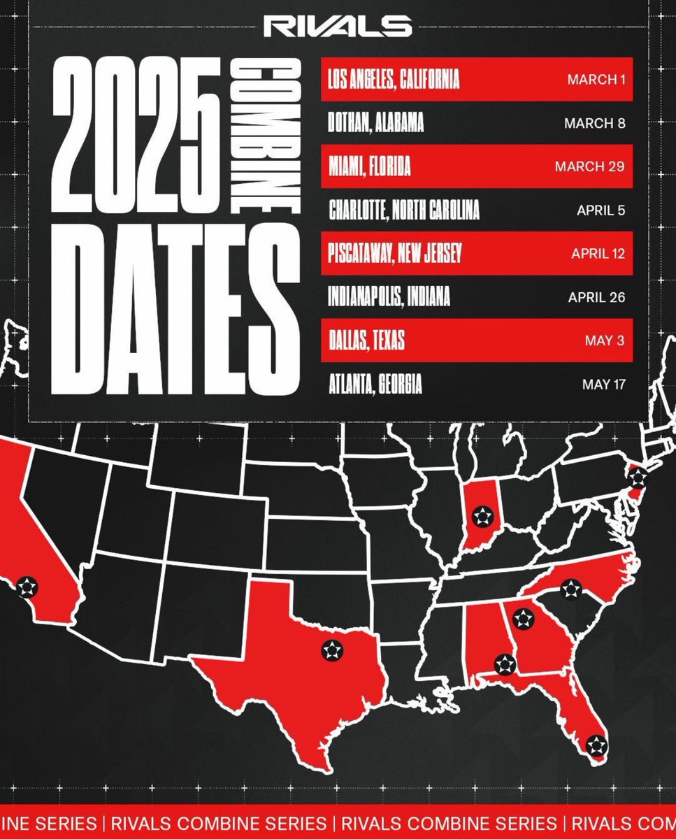 I will be completing in the <a href="/RivalsCamp/">Rivals Camp Series</a> combine in Dallas tx on May 3rd!! Excited to get to work!! <a href="/Rivals/">Rivals</a> <a href="/5StarFBRecruits/">5 Star Football Recruiting</a> <a href="/PrepRedzoneTX/">Prep Redzone Texas</a> <a href="/247recruiting/">247Sports Recruiting</a> <a href="/Prep2Play/">PrepStar Texas</a> <a href="/TXRecruits/">Texas Recruits</a> <a href="/TheCoachT365/">The Sport of Mind & Performance Consulting</a> <a href="/ExpoRecruits/">Expo Recruits</a> <a href="/TopPreps/">TOP PREPS - SPORTS NEWS, VIDEOS & INTERVIEWS</a>