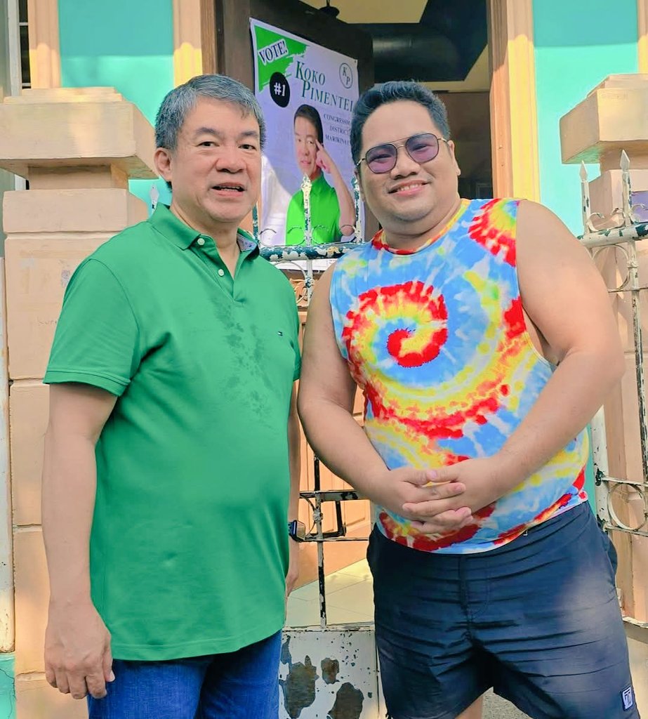 imryemacalatan's tweet photo. With my former boss, @senkokopimentel. 💚
 #KilosPagbabago #DistritoUno #TeamKP 

This week is a reunion week with my former bosses. From Manang Gwen to Sen. Koko. https://t.co/WuIsvCaOPh