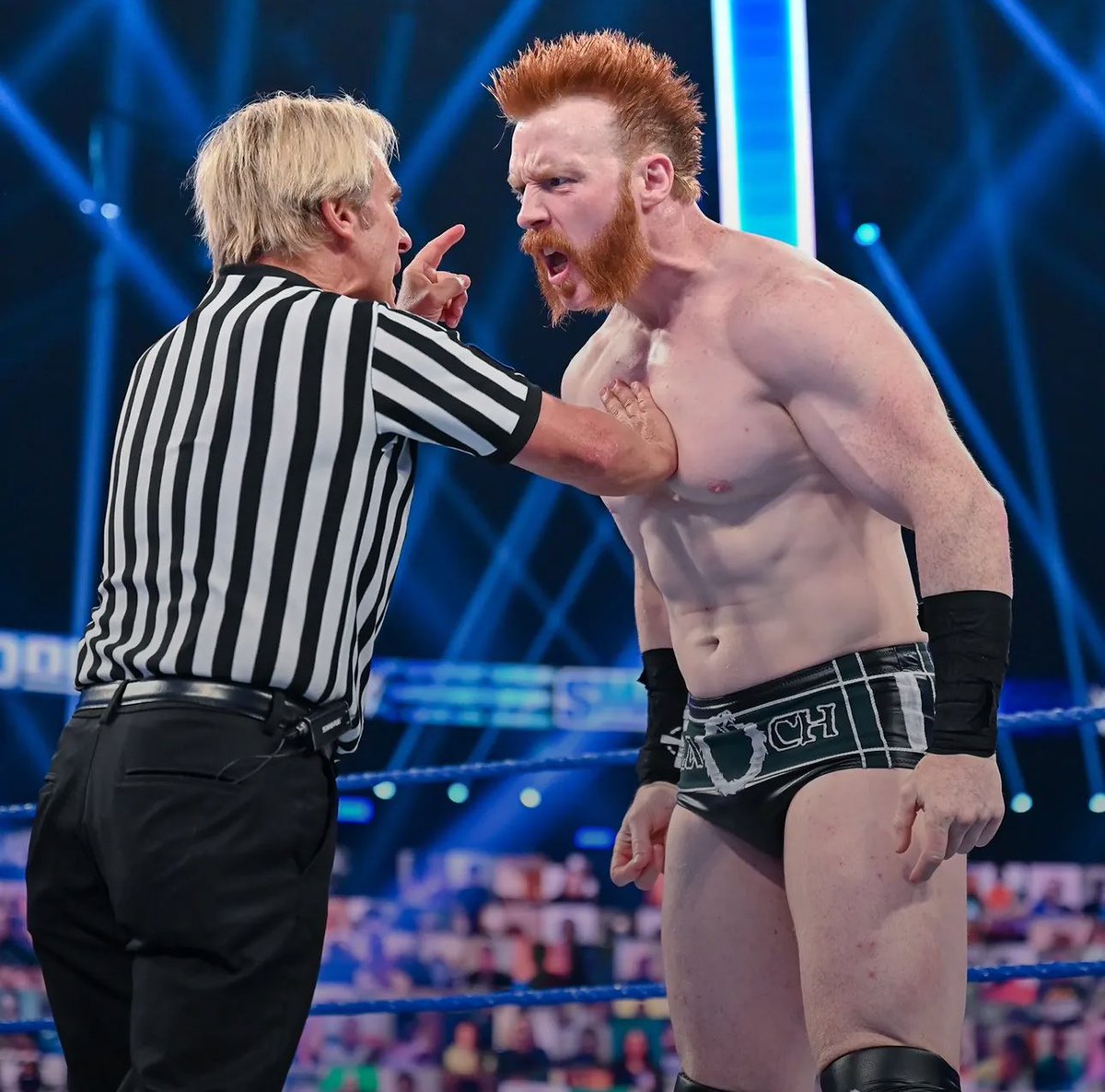 2KESheamus's tweet photo. What the hell kind of call is that ‘Fella? @AllEgo2KE You wanna give me my first L after least week, an eye for an eye? 

It won’t be a “trick” when I Brogue Kick your ass blind.

#2KESmackdown https://t.co/4HXIEFrmlu