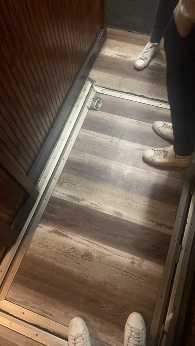 What the fuck is under the hatch in the abbey