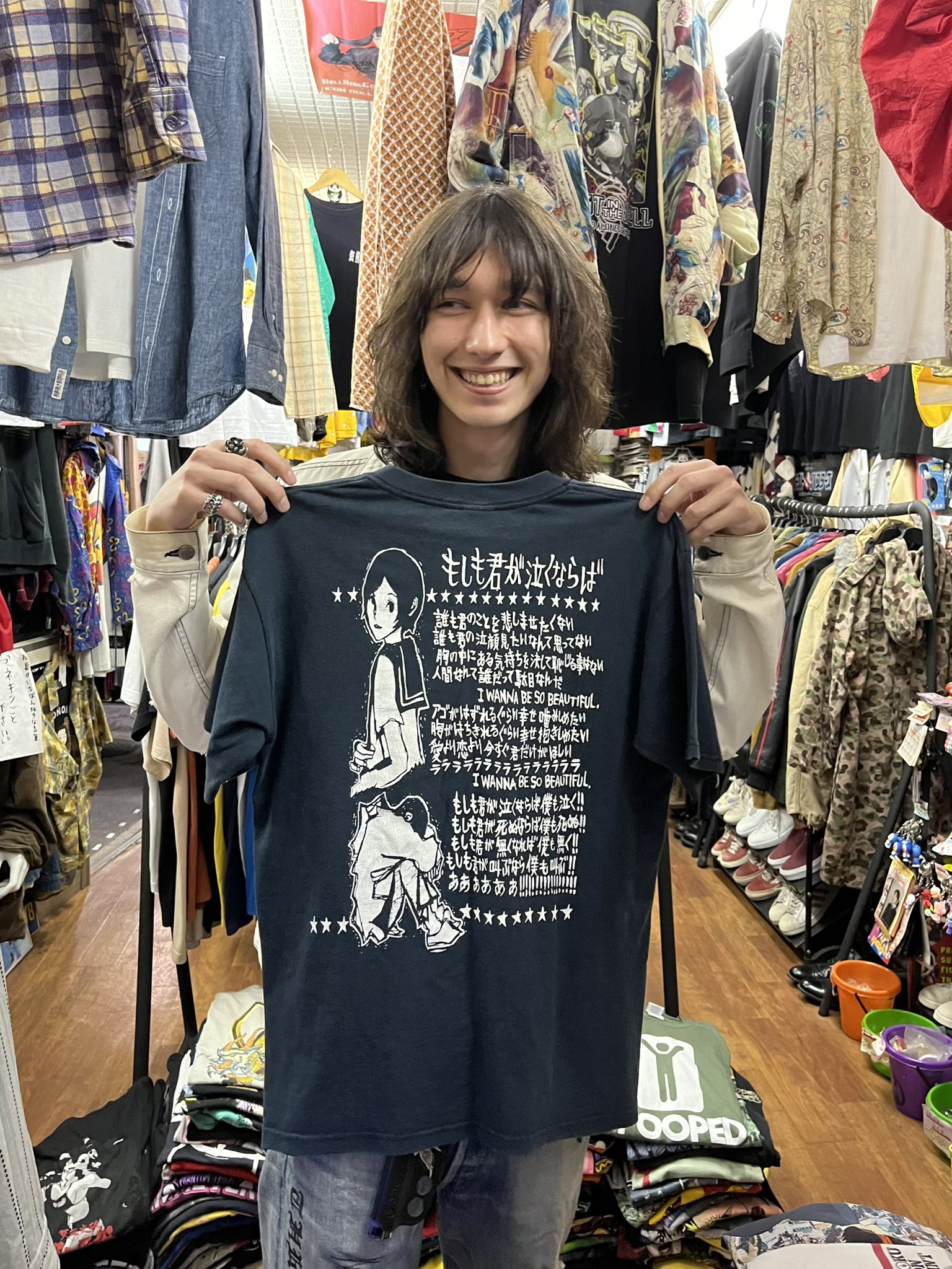 GOING STEADY Tシャツ もしも君が泣くならば Tシャツ M ゴイステ GOING