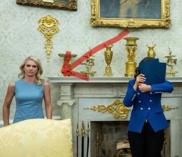 punditOcrat's tweet photo. .#gretchenwhitmer covered her face cuz this chick said she’d kick her ass if she didn’t … just sayin 

#facegate https://t.co/4y73uy9ao4