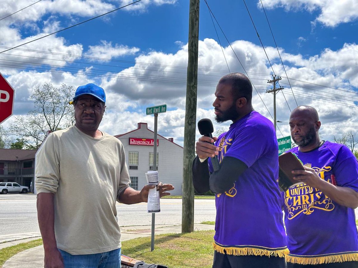 IuicAugusta's tweet photo. 🌊 Living Water to the Lost 🌊
Truth is rising in Waynesboro, Millen, and Augusta.
The 12 Tribes are waking up — the prophets can’t be silenced.
Isaiah 30:20-21
“Your eyes shall see your teachers… This is the way, walk ye in it.”

#IUIC #12Tribes #WaynesboroGA #MillenGA #Augusta https://t.co/99CHA6c8Xk