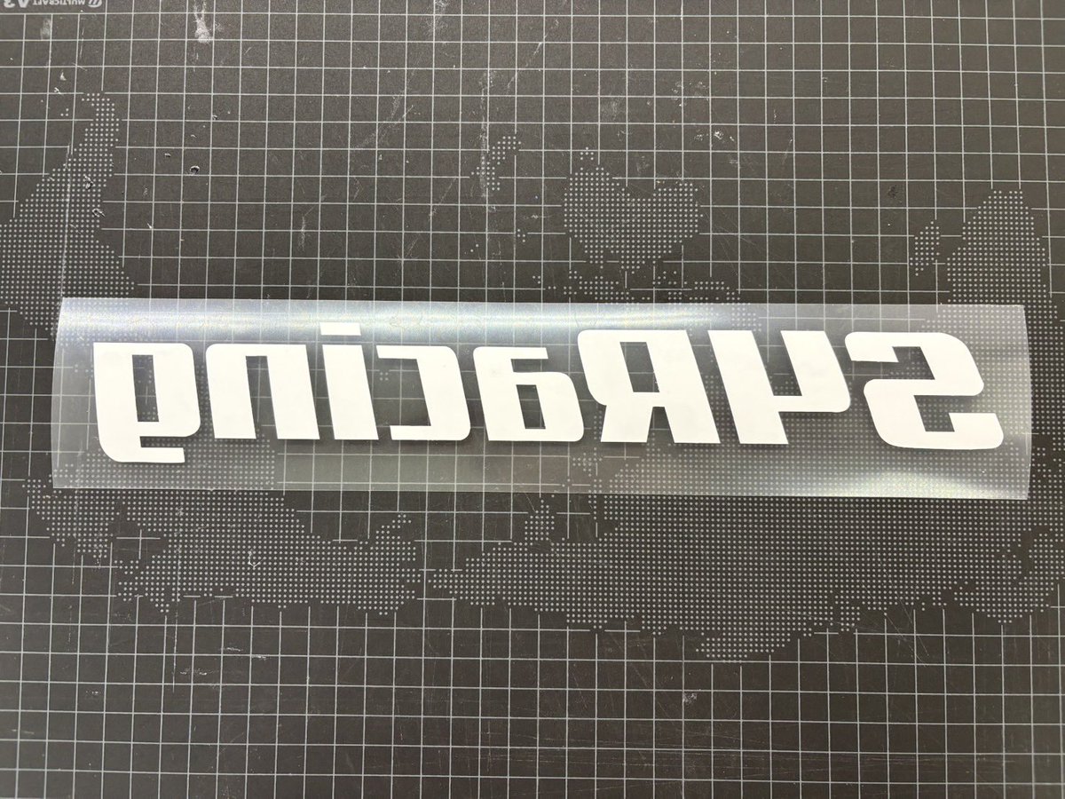 JOYQUEST222's tweet photo. 就労支援A型JOYQUESTです！
今回はオリジナ���Tシャツで追加注文頂きました！
こちらはプリントではなくカッティングシートを圧着させて作る物になっており、スタッフTシャツなどにオススメ���す！
#就労支援A型
#オリジナルTシャツ
#カッティングシート
#S4Racing https://t.co/sGGc4WDFke