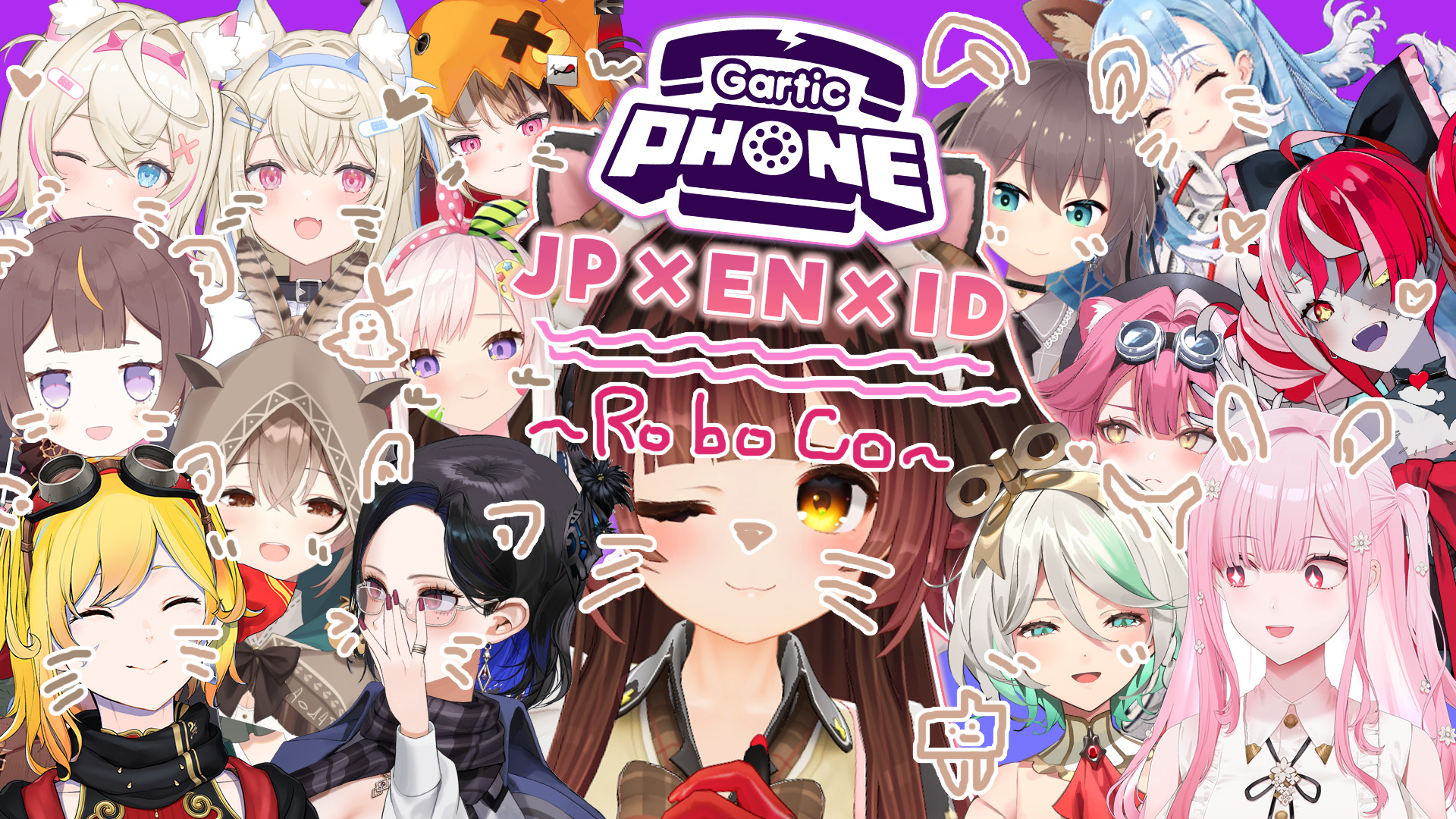 【ホロライブ】ロボ子さん フルジップパーカー (Black ver.) ホロライブ パーカープロジェクト(ロボ子さん Black ver.)【受注