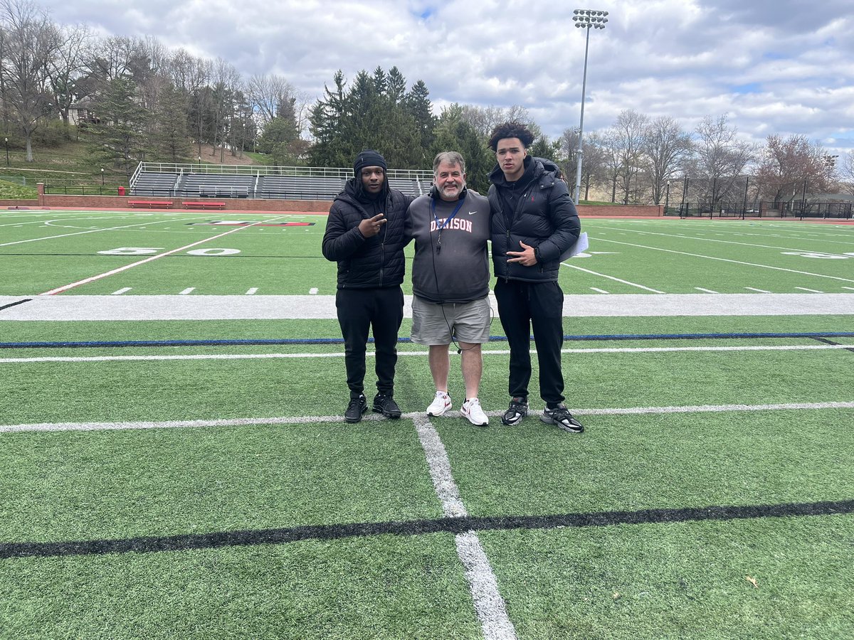 Malik Thompson (@meekerzzs) on Twitter photo Had a great visit with <a href="/Jcwhatley3/">Jamar</a> at <a href="/DenisonU/">Denison University</a> , <a href="/DenisonSports/">denisonsports</a> thank you <a href="/CoachKJarrett/">Kaleb Jarrett</a> for the opportunity. Lets go <a href="/ReynoldsburgFB/">Reynoldsburg High School Football</a> , <a href="/ChuckTrained/">Chuck Gresham</a> Had a great visit with <a href="/Jcwhatley3/">Jamar</a> at <a href="/DenisonU/">Denison University</a> , <a href="/DenisonSports/">denisonsports</a> thank you <a href="/CoachKJarrett/">Kaleb Jarrett</a> for the opportunity. Lets go <a href="/ReynoldsburgFB/">Reynoldsburg High School Football</a> , <a href="/ChuckTrained/">Chuck Gresham</a>