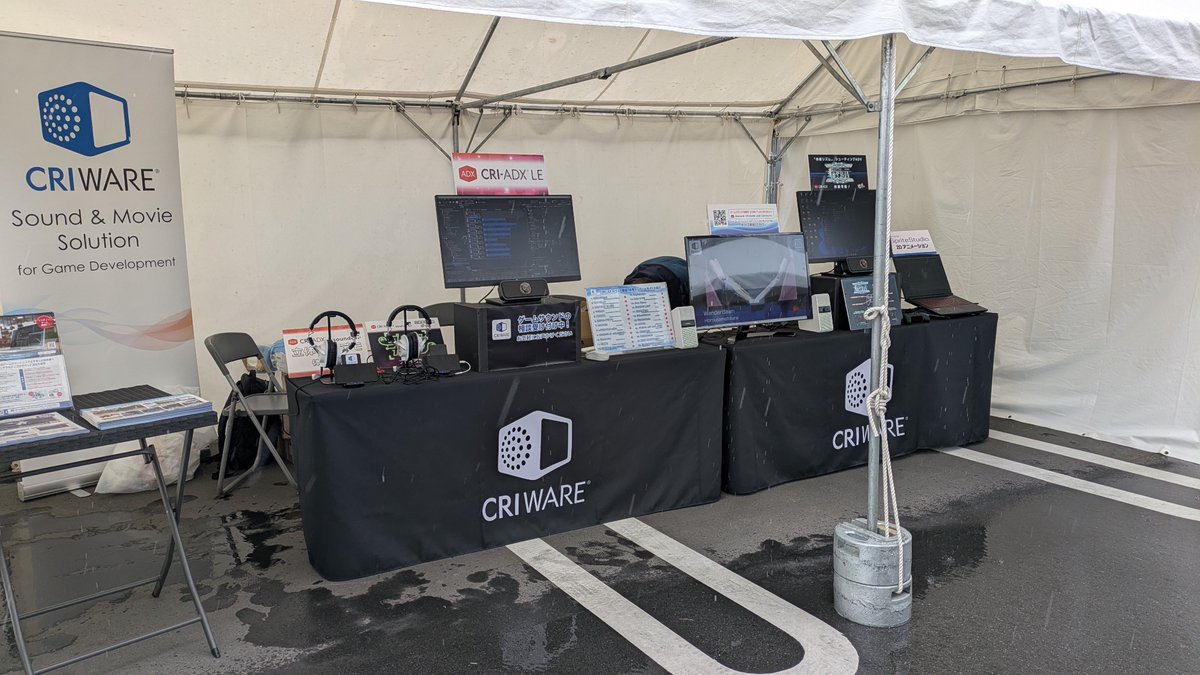 ringo_cri's tweet image. 今日は #ぶらり川越GAMEDIGG に出展でス!
展示製品は
ADX LE🎧️
Godot Engine対応プラグイン
立体音響Sound xRデモ👻
SpriteStudio🎬
新機能「ピクセルアートシミュレーション」
盛りだくさんで待ってるでスよ!🍎
#ゲムディグ