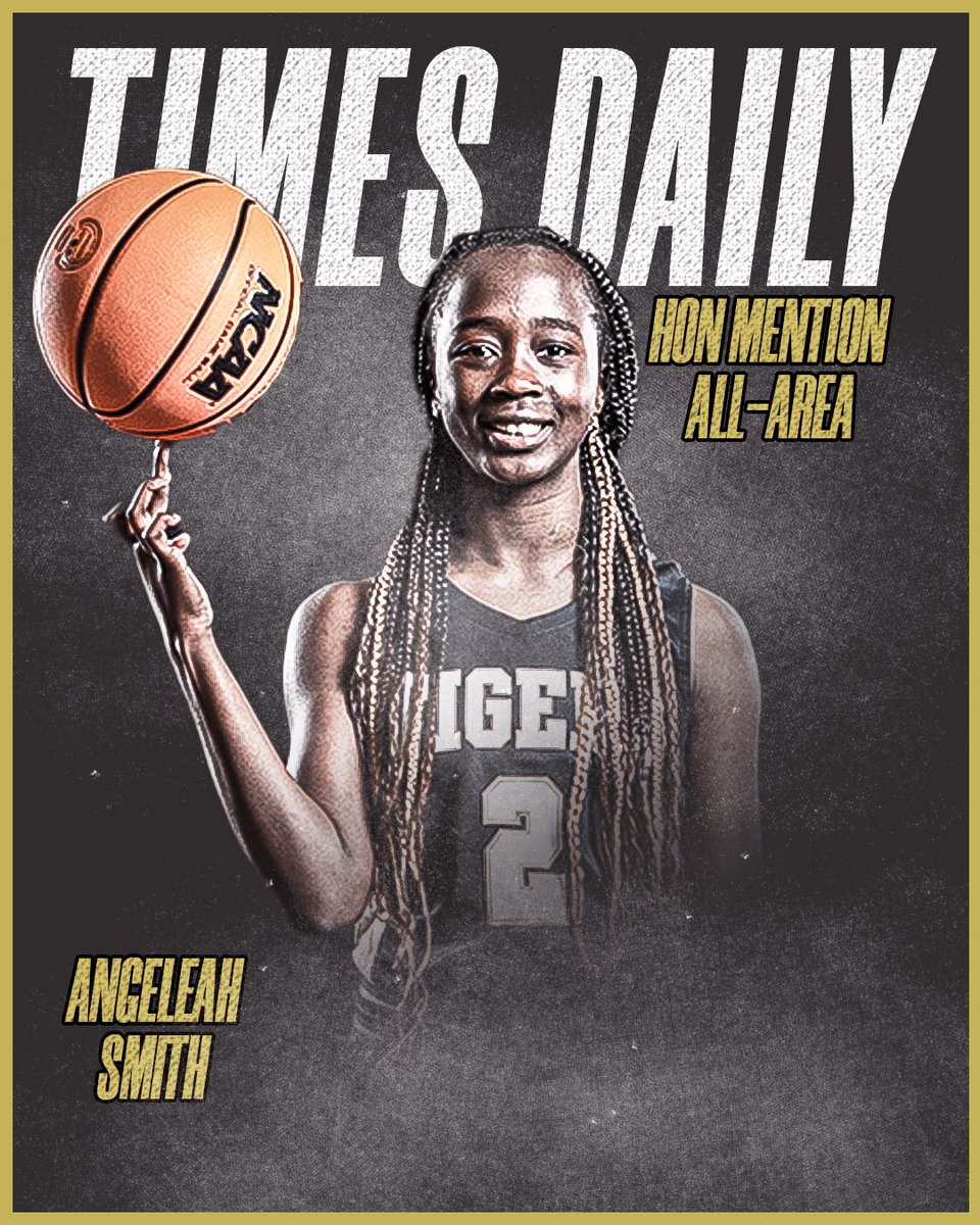 Congratulations to Ella Copeland,Laila Hill and Angeleah Smith for making the 2025 Times Daily All-Area Team. 

Ella Copeland-First Team
Laila Hill-Second Team
Angeleah Smith-Honorable Mention
